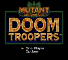 Image n° 3 - screenshots  : Doom Troopers - Mutant Chronicles
